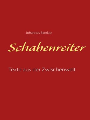cover image of Schabenreiter
